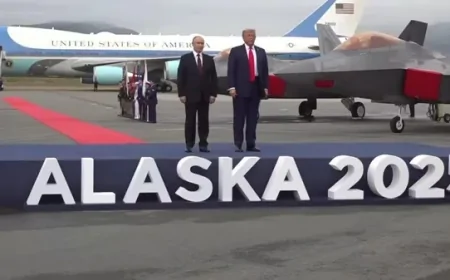 Tarihi Zirve Alaska'da Başladı: Putin ve Trump'ın Gündeminde Ukrayna Var