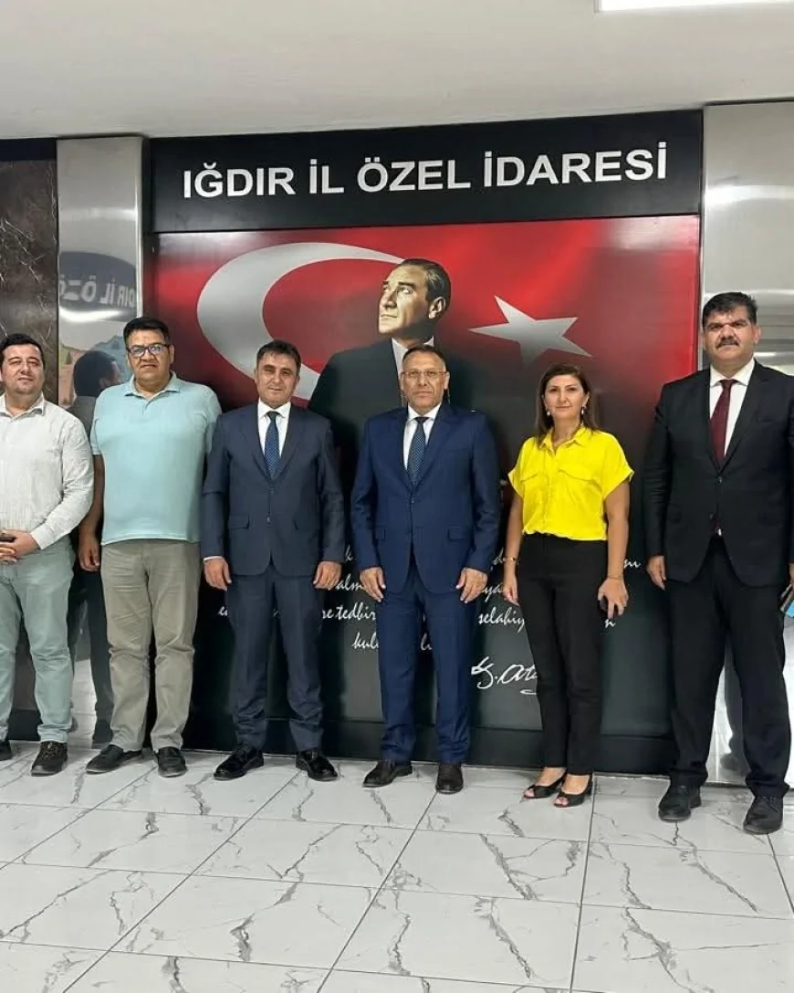 Iğdır Üniversitesi'nden İl Özel İdaresi’ne Önemli Ziyaret  Iğdır’da ortak projeler için güçlü iş birliği adımları