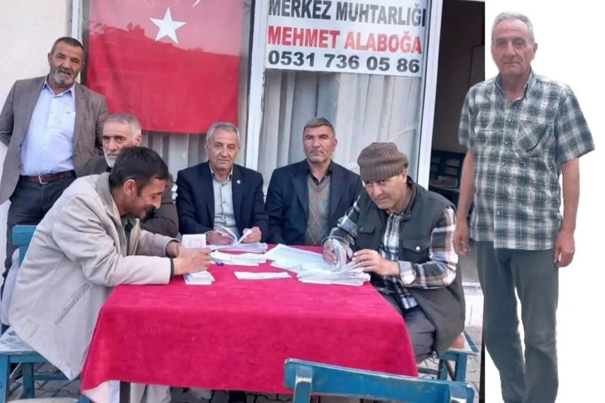 Halfeli Özvatan Mahallesi’nde Mehmet Alaboğa’ya Tam Destek