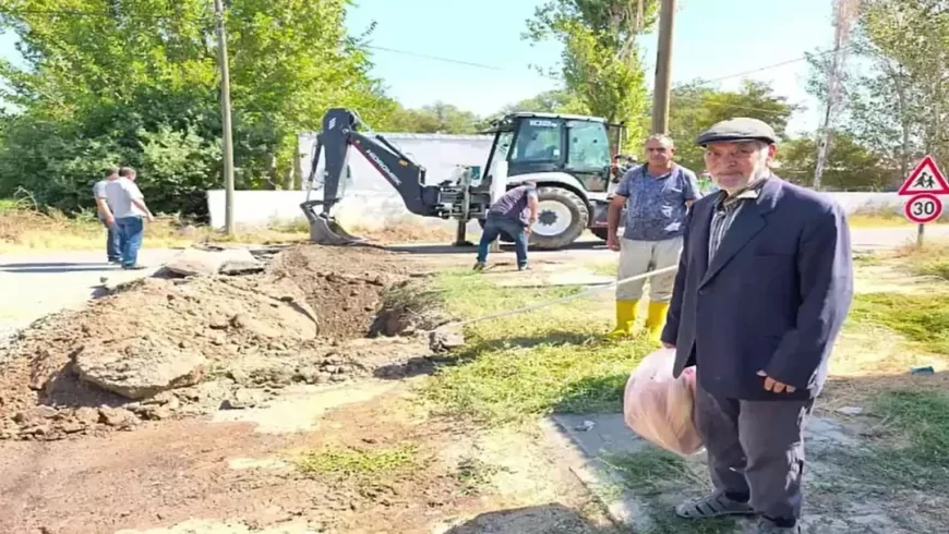 Yüzbaşılar ve Çevre Köylerde İçme Suyu Hatlarında Bakım ve Onarım Çalışmaları Tamamlandı