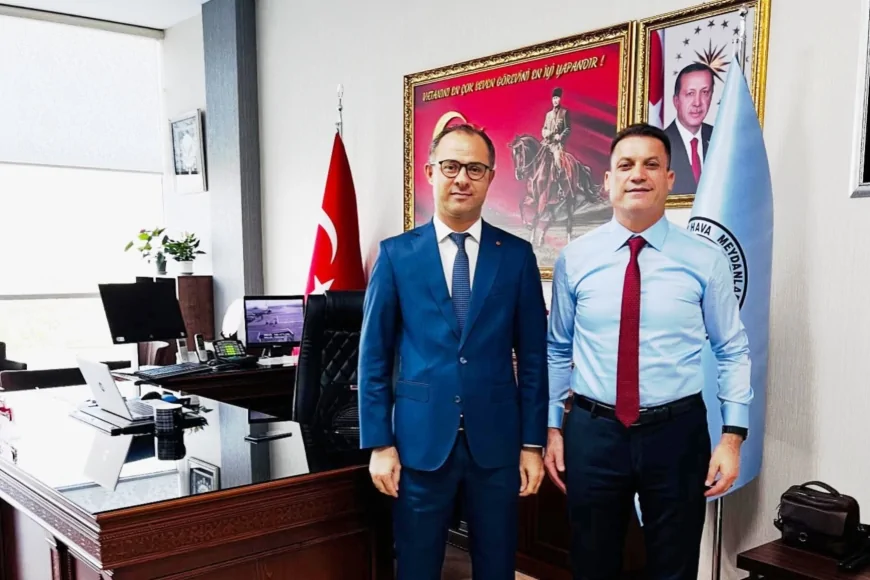 Iğdır Havalimanı Müdürü Fikret Bağca’dan KOOP-İŞ Başkanı Suat Yaşar’a Teşekkür