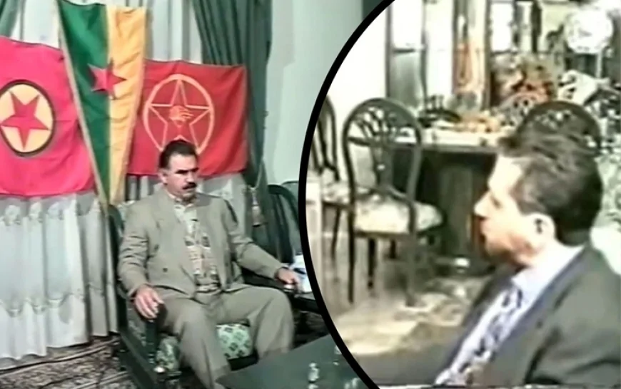 Öcalan’ın Lübnan'da Fatih Altaylı’ya verdiği röportaj 28 yıl sonra ortaya çıktı