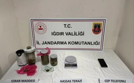 Jandarmadan Uyuşturucu Operasyonu: 1 Tutuklama