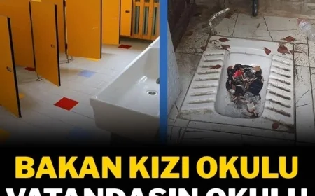 Bakan kızı okulu / Vatandaşın okulu