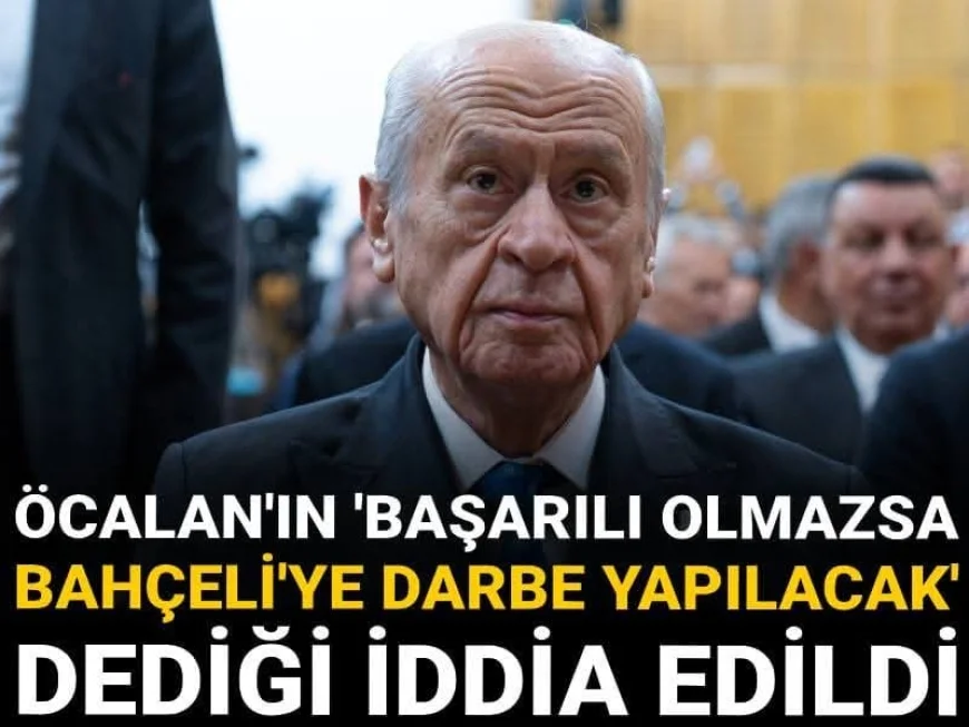 Şamil Tayyar'dan Bahçeli'ye 'darbe' uyarısı! Öcalan'ın sözlerini hatırlattı
