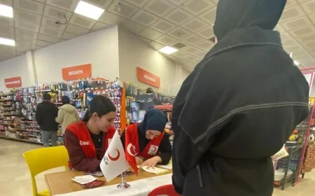 Türk Kızılay Genç Kızılay’dan Bağış Standı