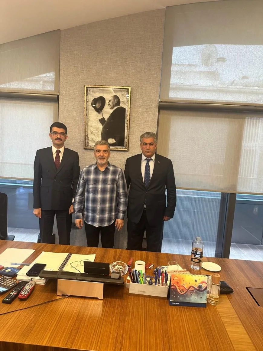 Paşa Şeyran, Milletvekili Cantürk Alagöz’ü Ziyaret Etti