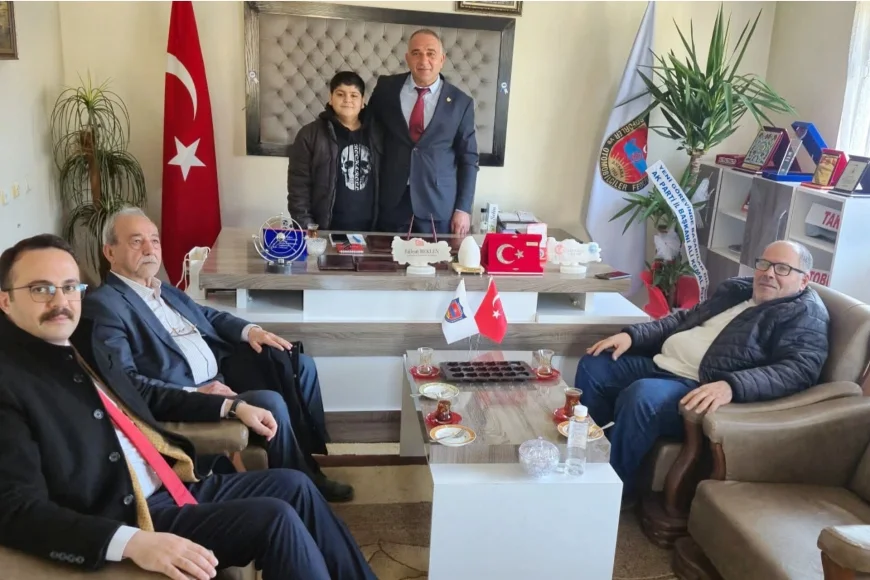 Başkan Bülent Beklen’e Ankara’dan Anlamlı Ziyarete, Ankara’nın saygın bürokratlarından Sayın Ahmet Aşırım, Maliye Bakanlığı müfettişlerinden Sayın Oğuz Aşırım