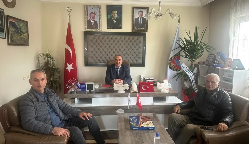 Iğdırlı İş İnsanı Güven Demirel’den Başkan Bülent Beklen’e Hayırlı Olsun Ziyareti