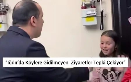 “Iğdır’da Köylere Gidilmeyen Ziyaretler Tepki Çekiyor”