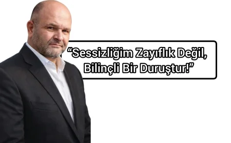 “Sessizliğim Zayıflık Değil, Bilinçli Bir Duruştur!”