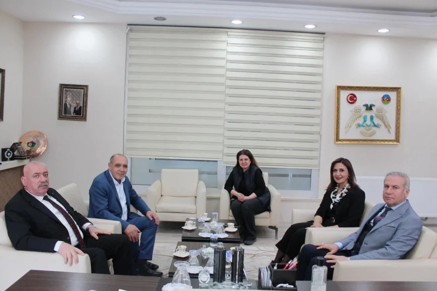 KAMİL ARSLAN’A ANLAMLI ZİYARET: SANAYİ, TEKNOLOJİ VE METEOROLOJİ İŞ BİRLİĞİ MASAYA YATIRILDI