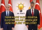 TAHİR KAVRİ YAZDI: IĞDIR’DA ELEŞTİRİ OKLARI NEDEN HEP AYNI İSİMLERE YÖNELİYOR?