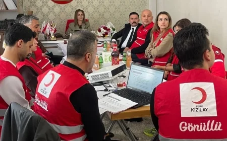 Türk Kızılay Iğdır Şubesi’nde Önemli Ziyaret ve Değerlendirme Toplantısı