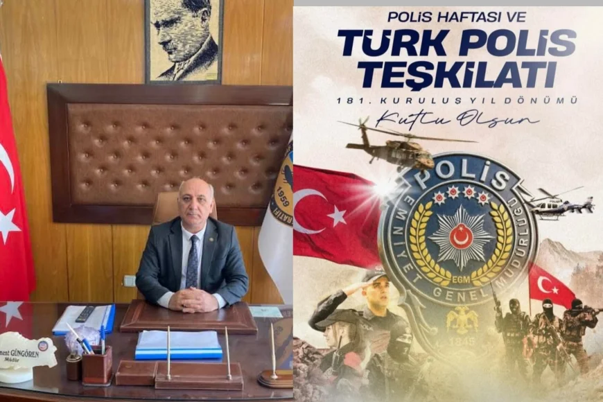 Ercüment Güngören’den Polis Haftası Mesajı: “Türk Polisi Milletimizin Gurur Kaynağıdır”
