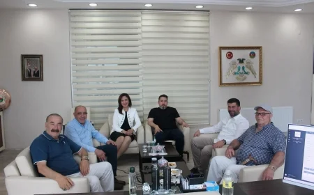 Yaycı Köyü Muhtarı Ferhat Yıldız’dan Odamıza Ziyaret