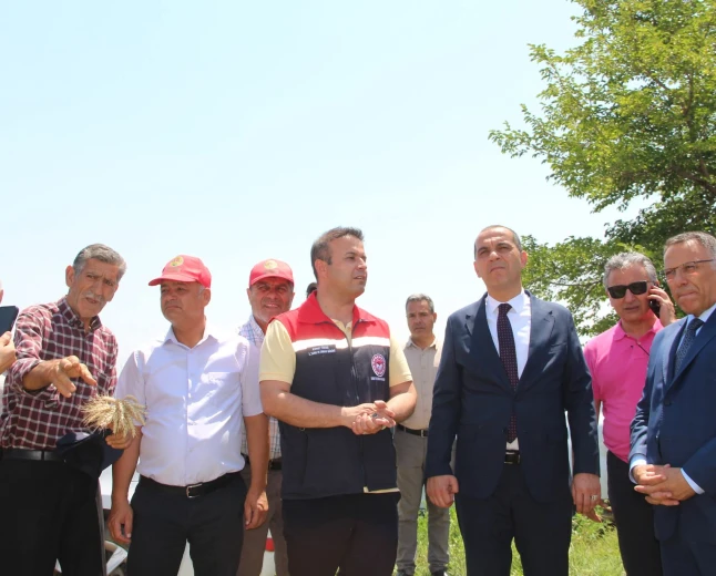 Iğdır’da Buğday Hasat Günü Gerçekleştirildi