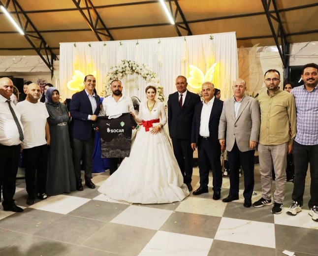 IĞDIR'DA ANLAMLI DÜĞÜN TÖRENİNE PROTOKOLDEN YOĞUN KATILIM