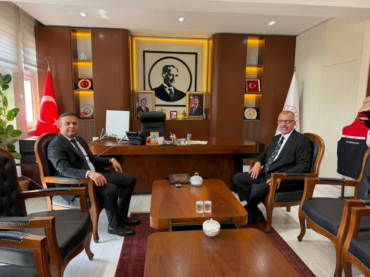TARSİM Erzurum Bölge Müdürü Akyüz’den İl Tarım ve Orman Müdürü Tıngış’a Ziyaret