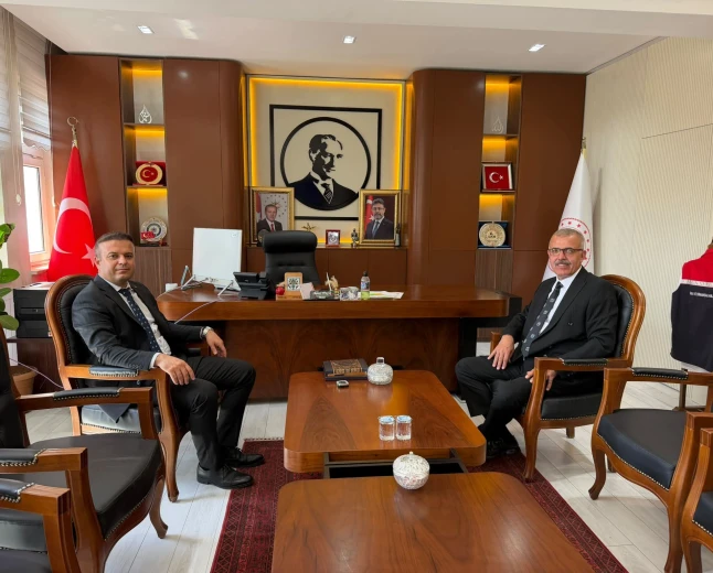 TARSİM Erzurum Bölge Müdürü Akyüz’den İl Tarım ve Orman Müdürü Tıngış’a Ziyaret